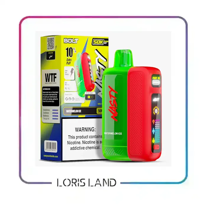 پاد یکبار مصرف هندونه یخ نستی ۵۰ هزار پاف